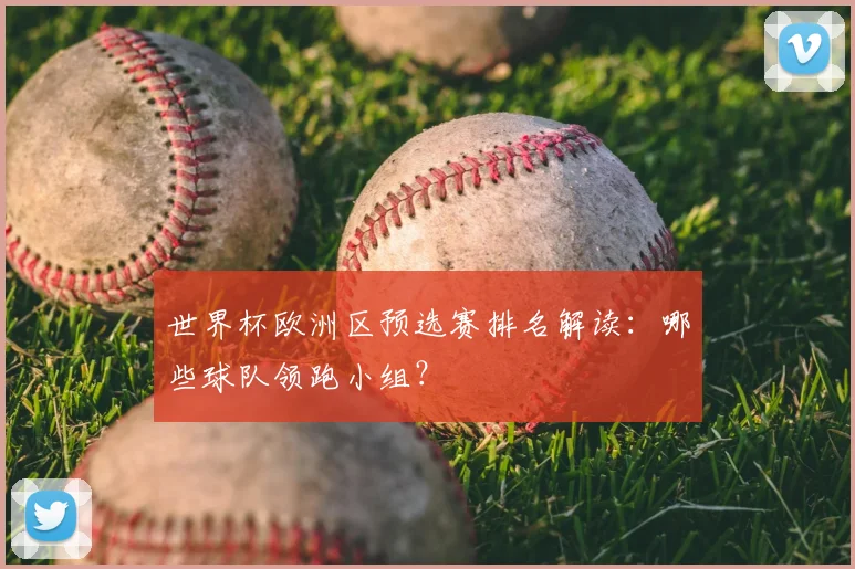 世界杯欧洲区预选赛排名解读：哪些球队领跑小组？